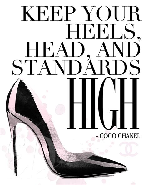 chanel famous quotes|coco chanel quotes high heels.